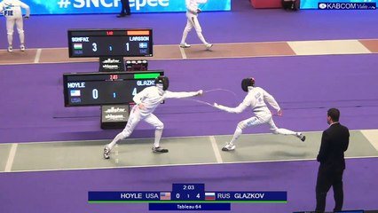 SNCF Réseau 2017 - Epreuve individuelle - T64 HOYLE (USA) - GLAZKOV (RUS)