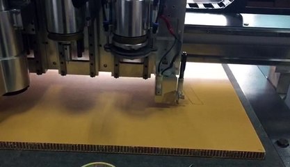 Aerospace Cabin Interiors panel drawing marking machine