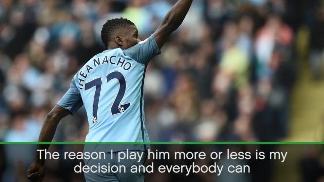 Iheanacho's Man City future to be decided at end of season - Guardiola
