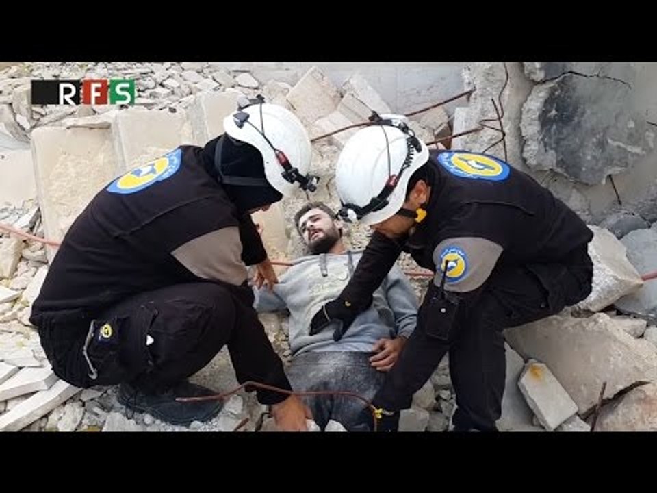 White Helmets' bizarre ‘mannequin challenge’ in Syrian warzone