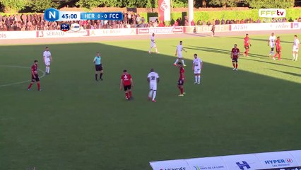 Belle action en fin de 1ère mi-temps