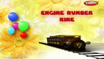 Engine Number Nine | Baby songs | 3d animated poems for kids | nursery rhyme with lyrics | nursery poems for kids | Funny songs for kids | Kids poems | Children songs
