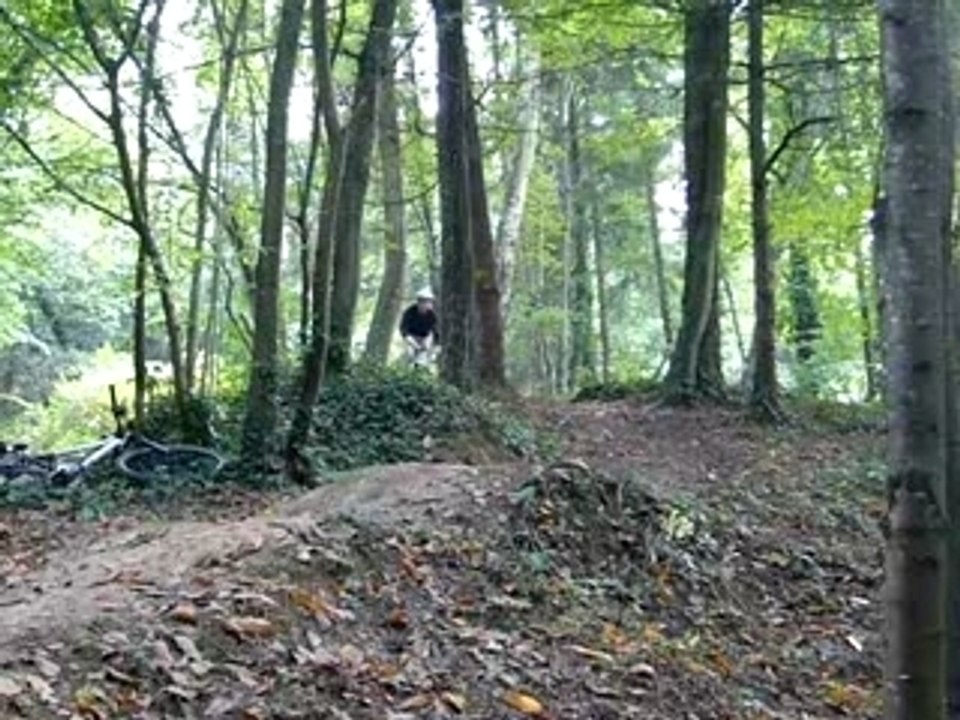 Parcours saut vtt