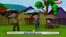Rain Rain Go Away  | Baby songs | 3d animated poems for kids | nursery rhyme with lyrics | nursery poems for kids | Funny songs for kids | Kids poems | Children songs