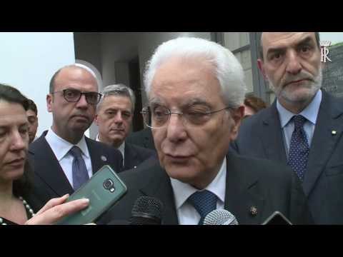 Montevideo - Dichiarazione del Presidente Mattarella (12.05.17)