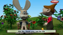 Hello Mr Bunny Rabbit | Baby songs | 3d animated poems for kids | nursery rhymes for kids with lyrics | Nursery poems for kids |
