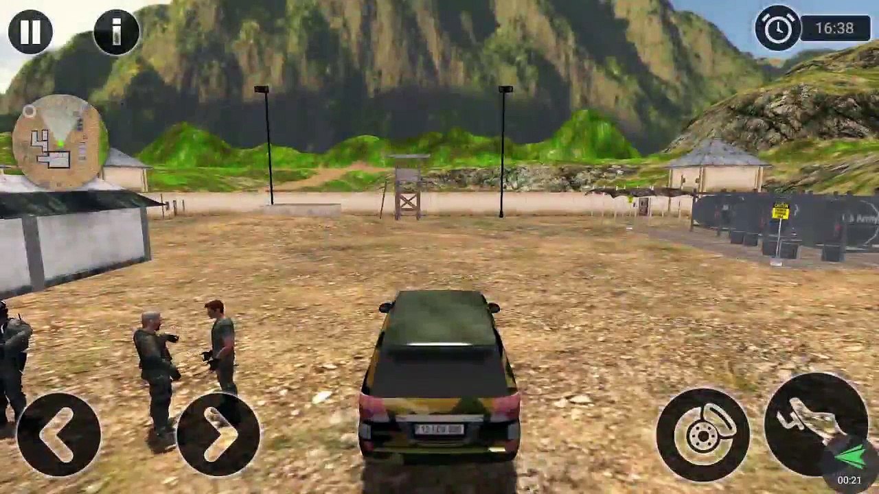 US Army Offroad Prado Cruiser - A US army cruiser transport simulator