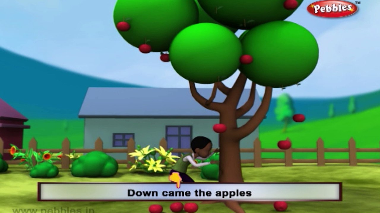 Way Up In The Apple Tree | Baby songs | Apple tree song | Nursery rhyme with lyrics | Nursery poems for kids | Funny poems for children | poems for kids with lyrics | Fruit songs