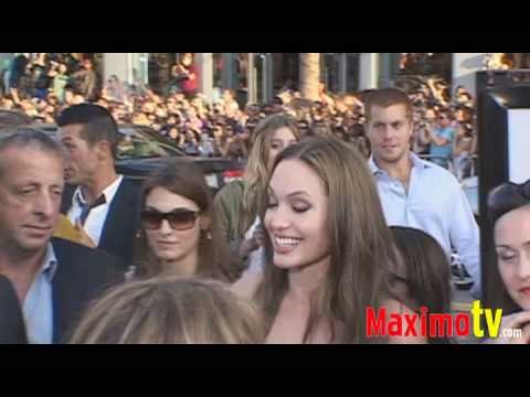 Angelina Jolie Inglorious Basterds Premiere Red Carpet