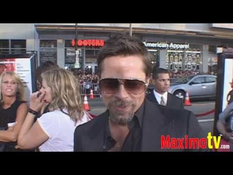 Brad Pitt Interview Inglorious Basterds Premiere Red Carpet