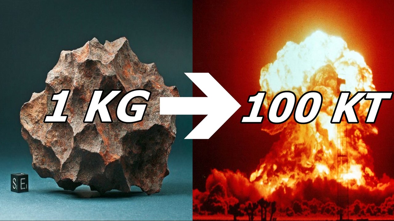 RAUMFAHRT: Wenn ein 1 KG ASTEROID zur ATOMBOMBE wird!