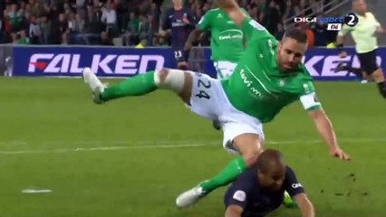 Résumé Saint Etienne - PSG buts 0-5