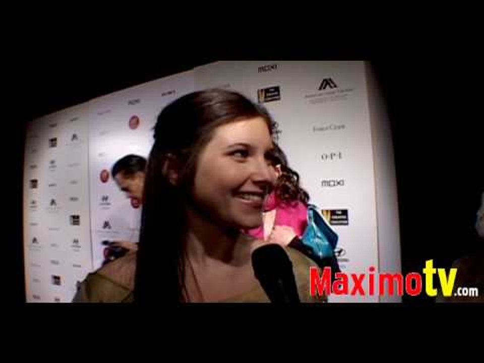 Melissa Farman from LOST at Haven House Oscar Week Feb 19, 2009