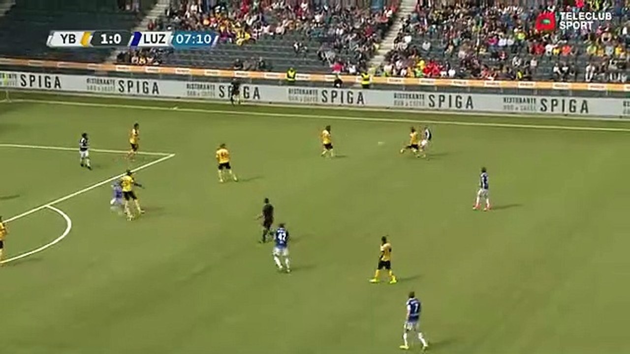 Young Boys 1:1 FC Luzern (Swiss Super League. 14 May 2017)