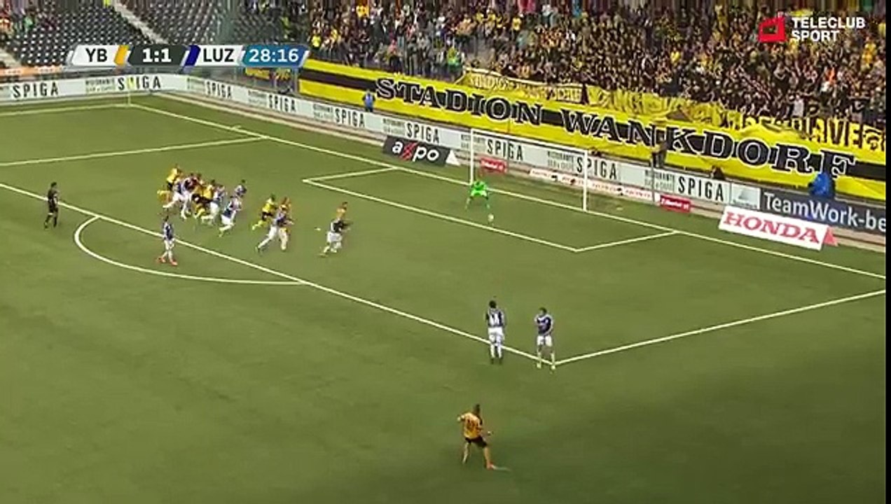 Young Boys 2:1 FC Luzern (Swiss Super League. 14 May 2017)