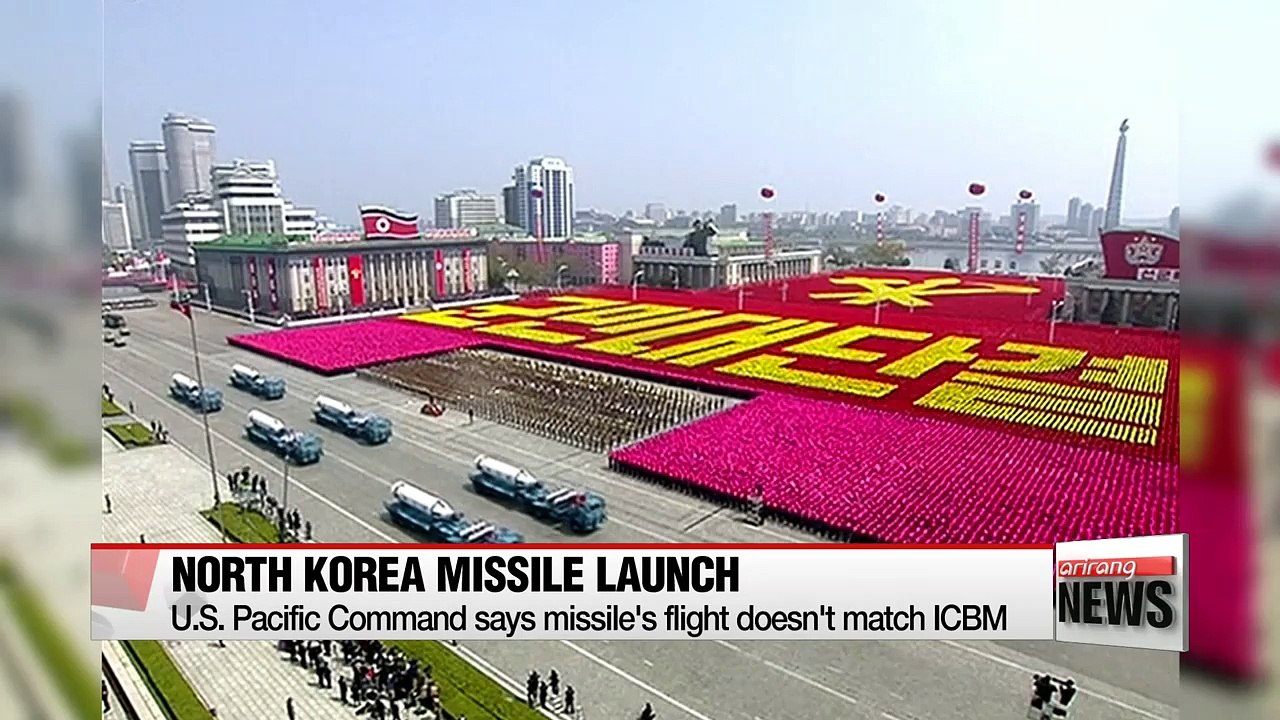 North Korea launches ballistic missile, four days after South Korean President's inauguration