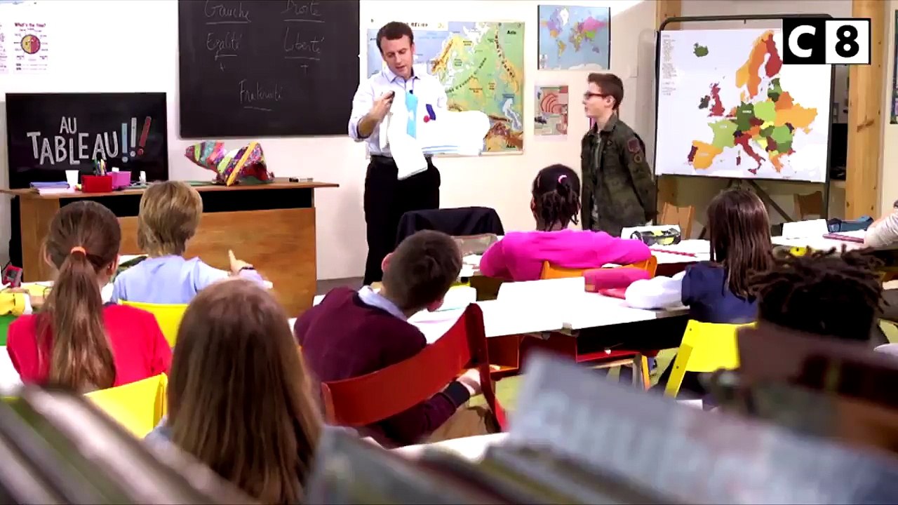 La punchline de Macron face à un jeune fan du PSG