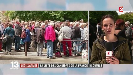 Législatives : la liste des candidats de la France insoumise