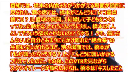 橋本マナミ「童貞のキス奪いたい」大胆発言！