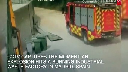 firefighters had arrived at scene just minutes before the blast