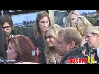 SARA PAXTON and ASHTON KUTCHER at SPREAD Premiere
