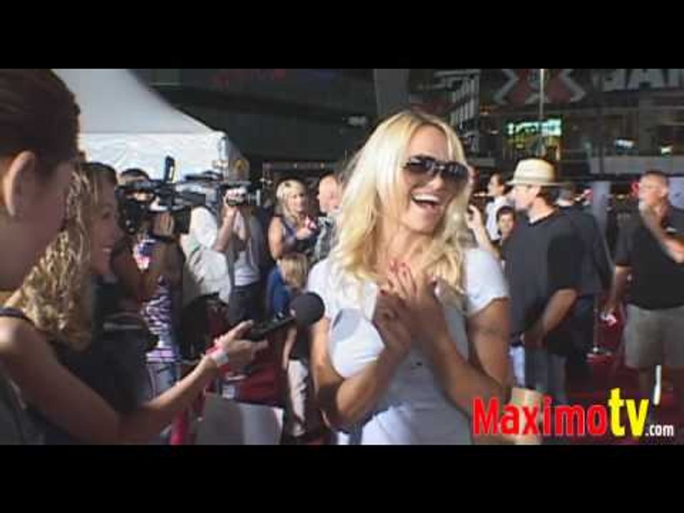 Pamela Anderson RAW at 'X-GAMES 3D: the Movie' Premiere July 30, 2009