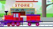 Learn Colors w Train: Cartoon about Cars & Trains - Learn Numbers & Shapes - 1 hour Compilation