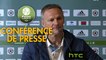 Conférence de presse Red Star  FC - FC Sochaux-Montbéliard (1-1) : Claude ROBIN (RED) - Albert CARTIER (FCSM) - 2016/2017