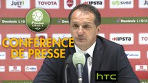 Conférence de presse Valenciennes FC - AJ Auxerre (0-0) : Faruk HADZIBEGIC (VAFC) - Cédric DAURY (AJA) - 2016/2017