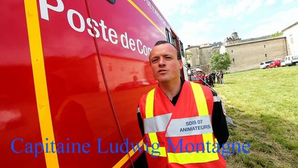 Rochemaure : 80 pompiers sur le terrain pour un exercice feu de forêt