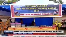 Pekan Raya dan Festival Kuliner Warnai HUT Raja Ampat