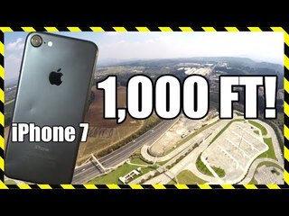 iPhone 7 Drop Test - From 1,000 FEET!! DON’T TRY THIS