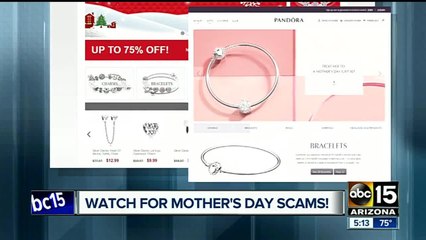 Scam alerts for Mother's Day