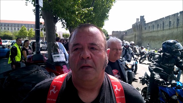 Rassemblement des motards en colère