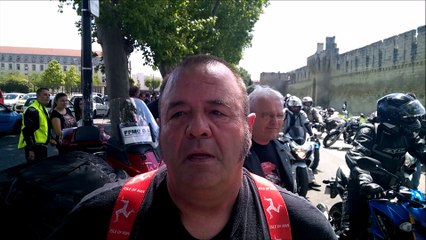 Rassemblement des motards en colère