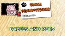 Babies and pets having fun together - Funny and cute baby & animal compilation