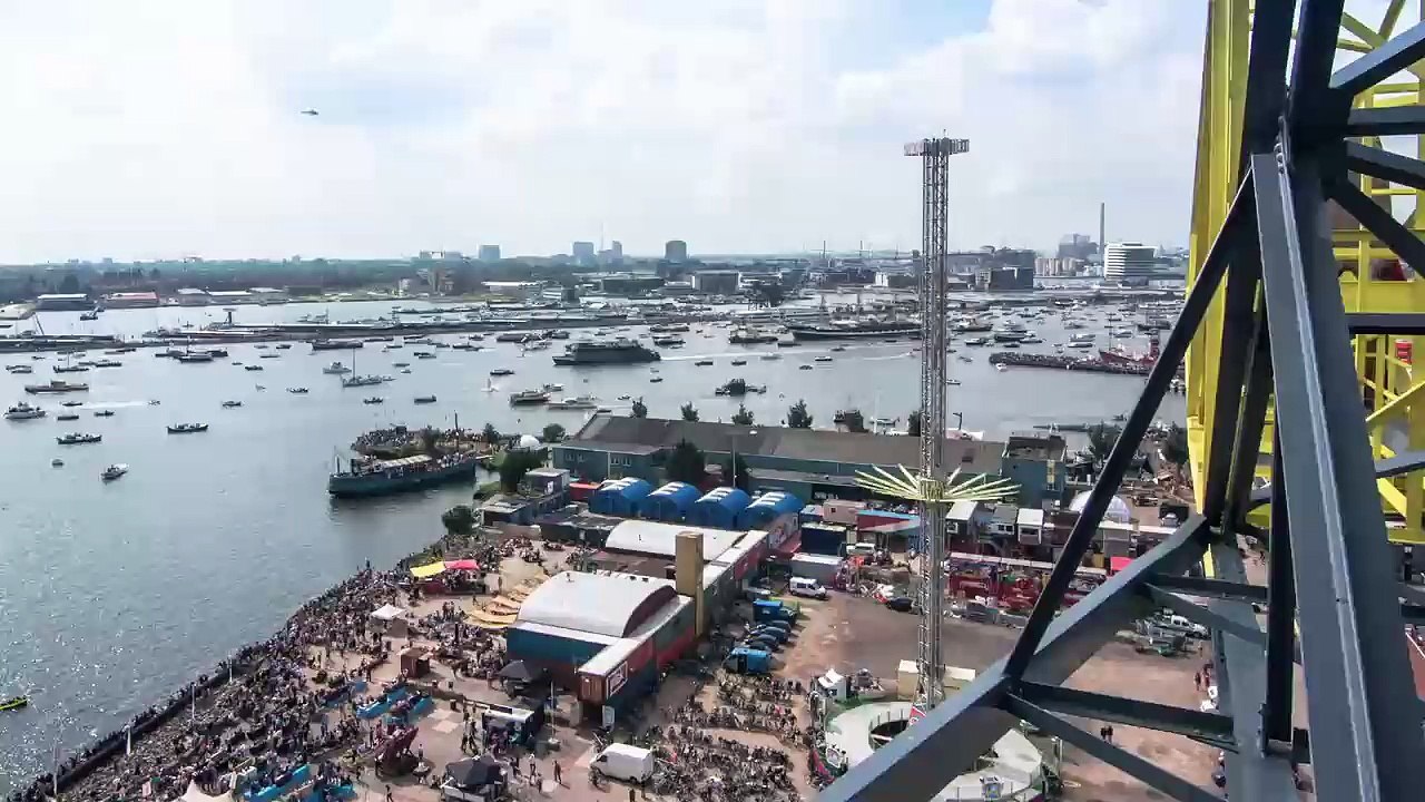 Amsterdam Hafen - Zeitraffer