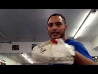 juan funez on sparring NATE DIAZ and Floyd Mayweather!!! esnews boxing