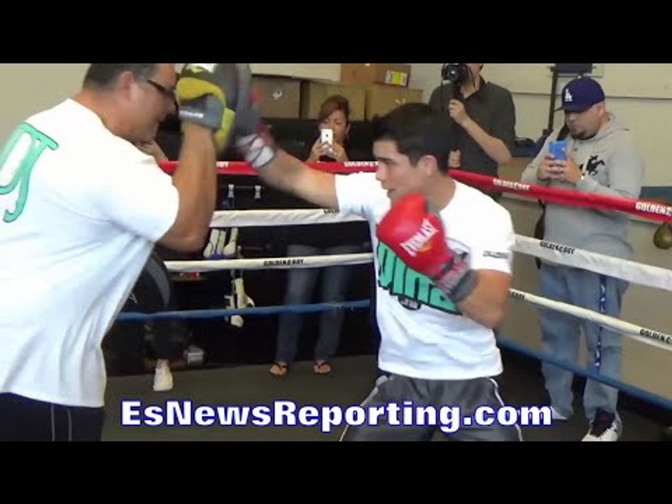 JOSEPH DIAZ ON FIGHTING AT ATT STADIUM ON CANELO VS SMITH CARD; TALKS OLYMPICS - EsNews Boxing