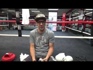 john molina and trainer shaeed suluki on win over ruslan EsNews Boxing