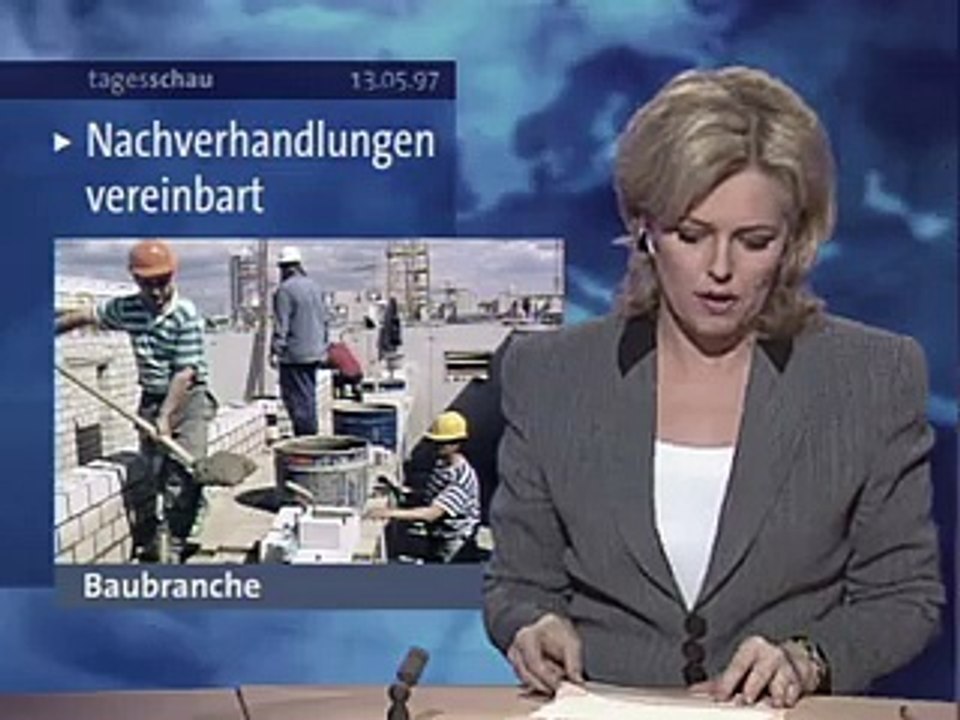 Tagesschau | 13. Mai 1997 20:00 Uhr (mit Eva Hermann) | Das Erste