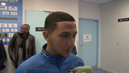 U19 / Avant HAC - Caen, interview de Mazire Soula