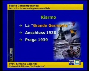 Storia contemporanea - Lez 06 - La II Guerra Mondiale