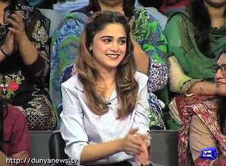 Mazaq Raat Comedians Crack Jokes on Sheikh Waqas Akram and Zara Sheikh