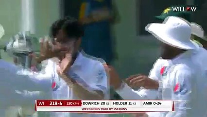 Mohammad Aamir Took The Wicket In His First Over