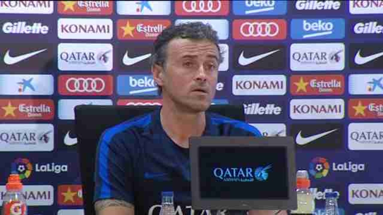 Luis Enrique confirma la baja de Gerard Piqué ante Las Palmas