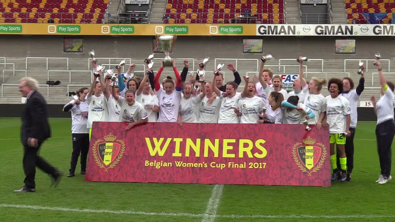 Gand soulève la Coupe de Belgique