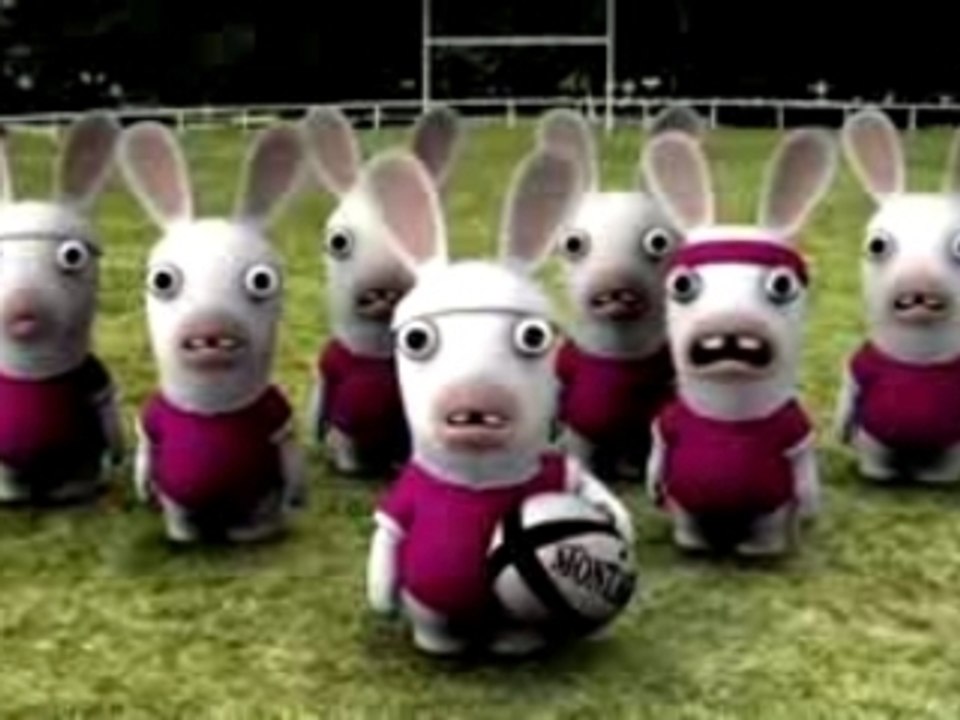 Rayman Raving Rabbids 2 - Rugby Trailer - Vidéo Dailymotion