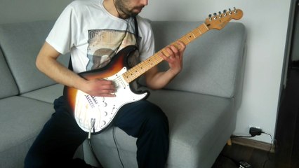 Guitar solo in light funk