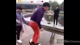 Funny Chinese videos - Prank chinese 2017 can't stop laugh